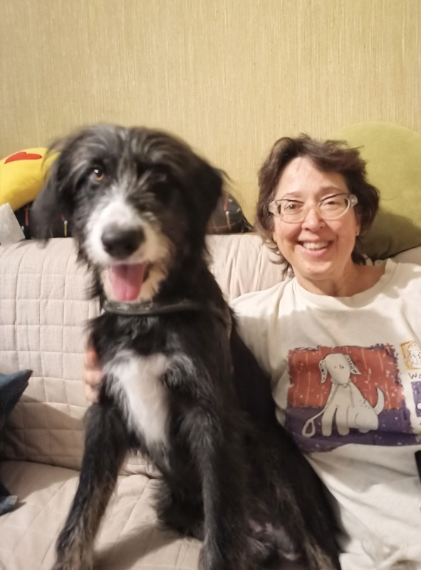 E' arrivato Lachi il nostro nuovo cagnolone.