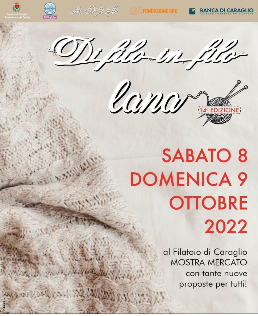 Mostra mercato a caraglio l'8 e il 9 ottobre 2022 ci sarò anche io!