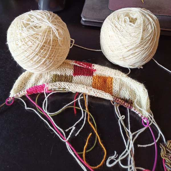 Inizio cardigan Nine Patch Cocoknits Method